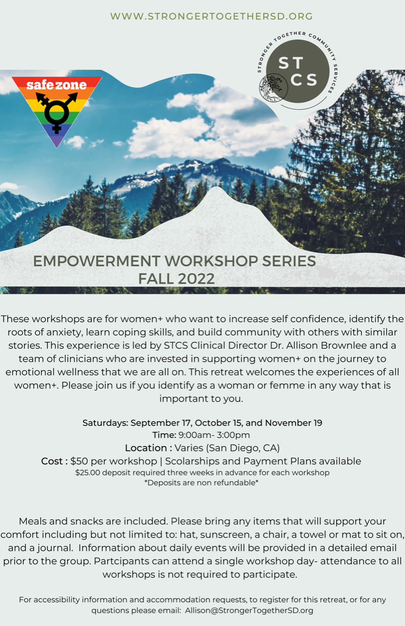 Empowerment worksheet series fall 2022